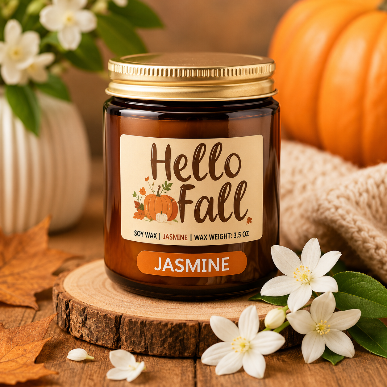 Autumn Glow Scented Candle Collection – 12 Fragrance Variants - Image 4